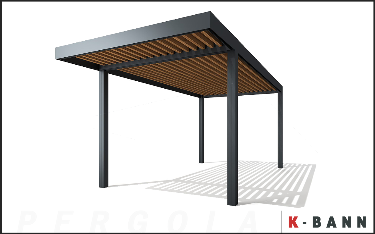 Catégorie Pergola en aluminium avec lames fixes K-BANN