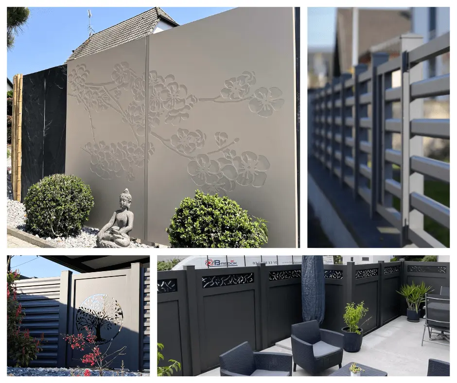Clôtures design sur mesure