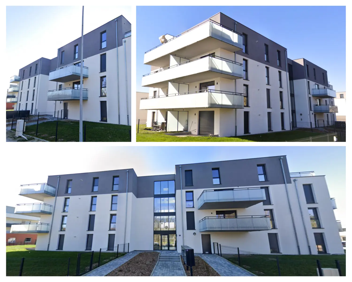 Projet l'Oree du Bois Réalisation des menuiseries extérieures (fenêtres) pour les résidences l'Orée du Bois