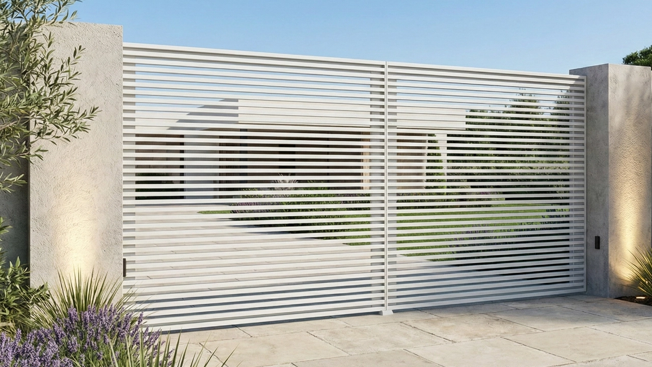 Visuel_Portail_Aluminium_Bredok_Grafik Portail aluminium blanc
