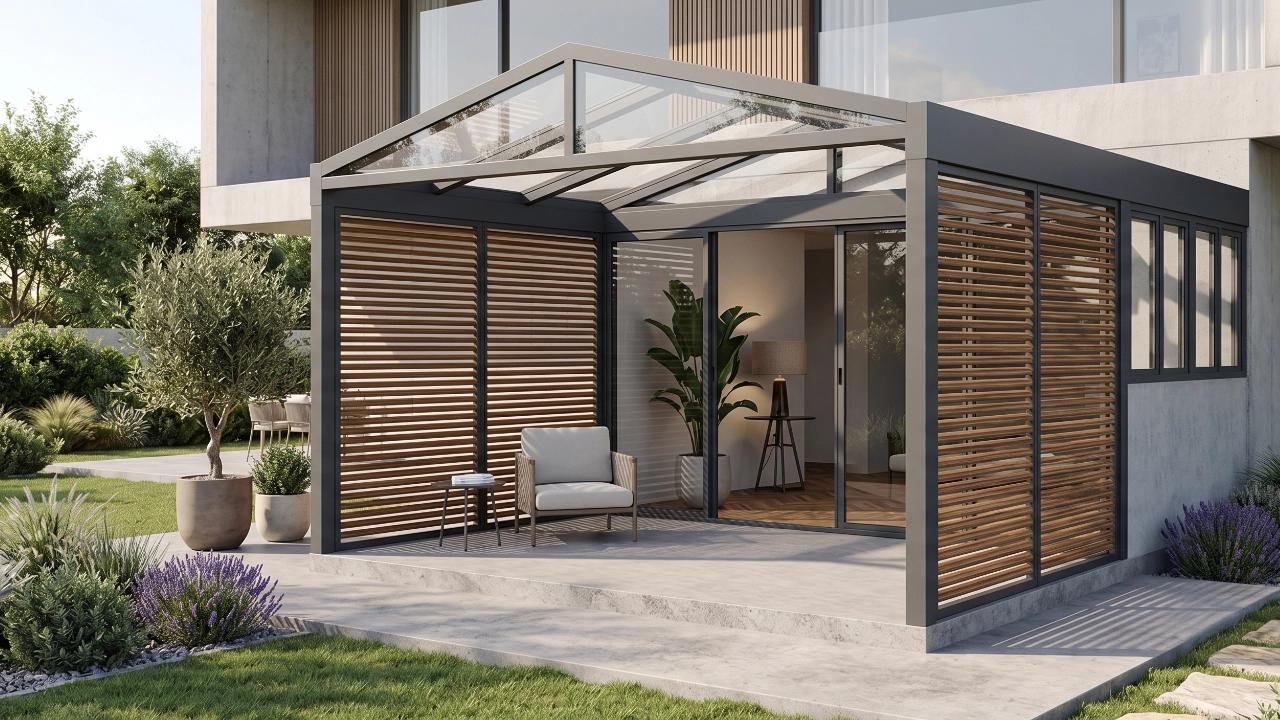 Visuel_Veranda_Aluminium_Bredok_ Véranda aluminium isolée